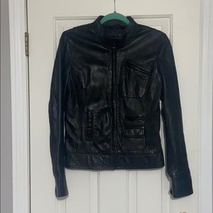 Leather jacket